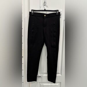 J. Crew Black Dress Jumpsuit with Elastic Waistband